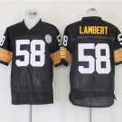Pittsburgh Steelers 58 Jack Lambert Football Jerseys-1