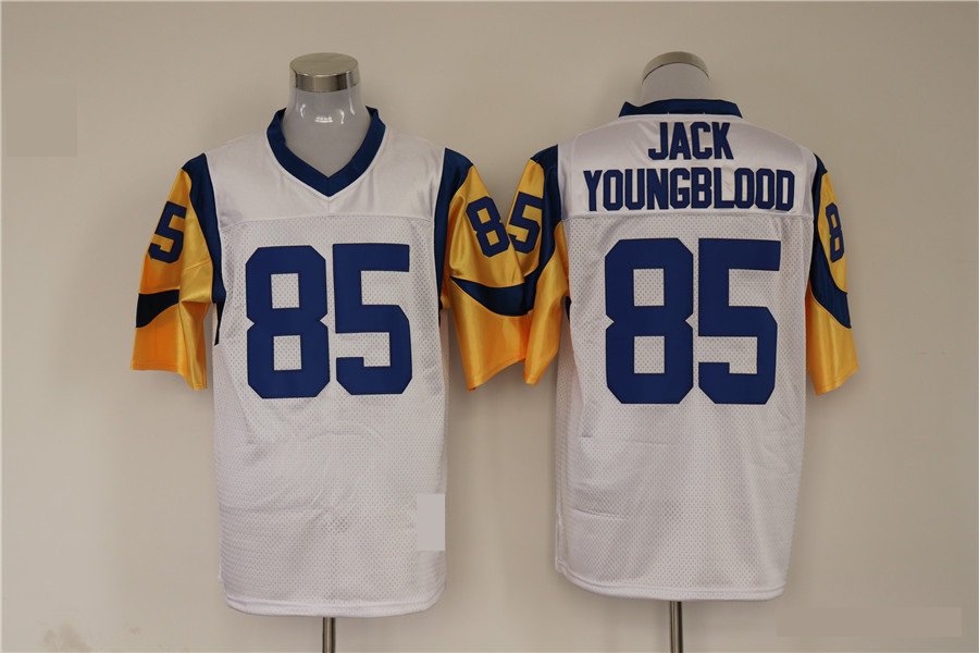 St. Louis Rams 85 Jack Youngblood Football Jerseys-1