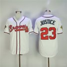 Atlanta Braves 23 David Justice Baseball Jerseys-2