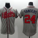 Atlanta Braves 24 Deion Sanders Baseball Jerseys-8