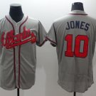 Atlanta Braves 10 Chipper Jones Baseball Jerseys-5
