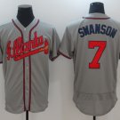Atlanta Braves 7 Dansby Swanson Baseball Jerseys-11