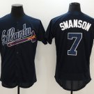Atlanta Braves 7 Dansby Swanson Baseball Jerseys-9