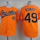 Baltimore Orioles 49 Dylan Bundy Baseball Jerseys-1