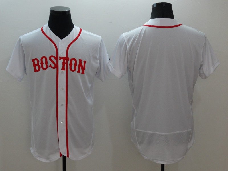 Boston Red Sox Blank Baseball Jerseys-9