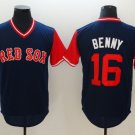 Boston Red Sox 16 Andrew Benintendi Baseball Jerseys-5