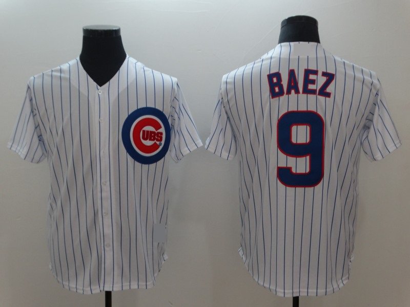 Chicago Cubs 9 Javier Baez Baseball Jerseys-6