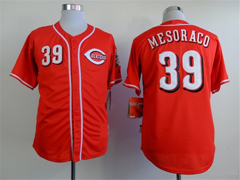Cincinnati Reds 39 Devin Mesoraco Baseball Jerseys-1