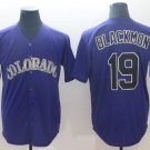 Colorado Rockies 19 Charlie Blackmon Baseball Jerseys