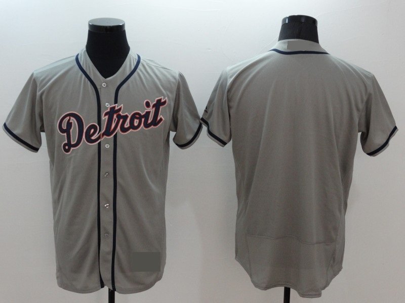 Detroit Tigers Blank Baseball Jerseys-6