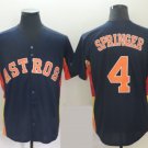 Houston Astros 4 George Springer Baseball Jerseys-4
