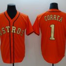 Houston Astros 1 Carlos Correa Baseball Jerseys-7