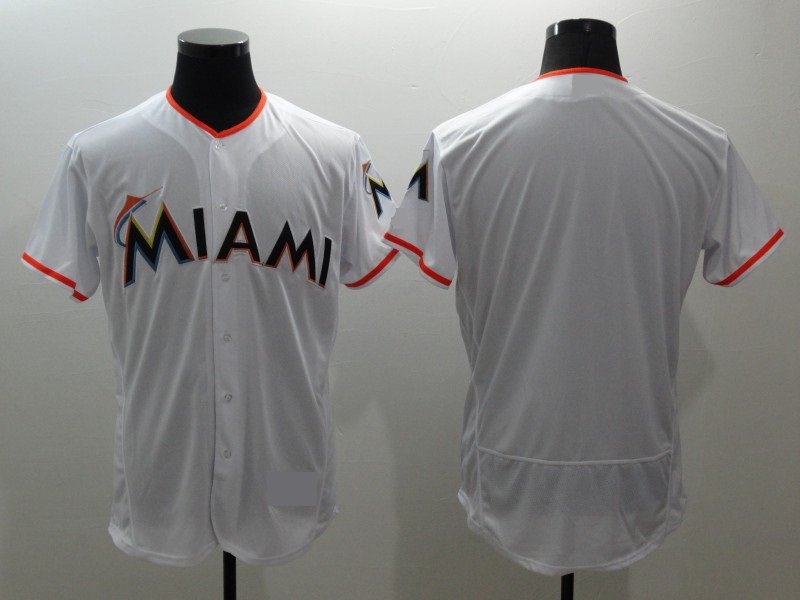Miami Marlins Blank Baseball Jerseys-3