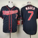 Minnesota Twins 7 Joe Mauer Baseball Jerseys-4