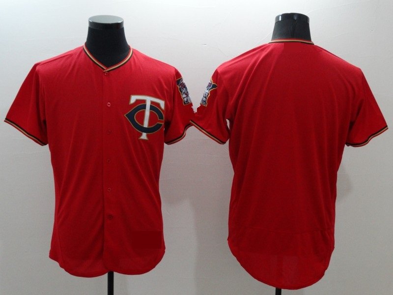 Minnesota Twins Blank Baseball Jerseys-4