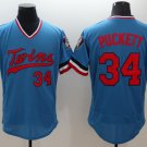 Minnesota Twins 34 Kirby Puckett Baseball Jerseys-4