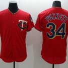 Minnesota Twins 34 Kirby Puckett Baseball Jerseys-3
