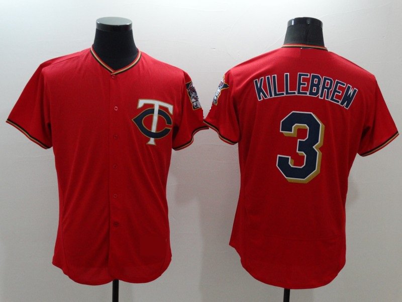 Minnesota Twins 3 Harmon Killebrew Baseball Jerseys-2
