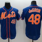 New York Mets 48 Jacob deGrom Baseball Jerseys-3