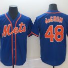 New York Mets 48 Jacob deGrom Baseball Jerseys-2