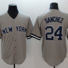 New York Yankees 24 Gary Sanchez Baseball Jerseys-5