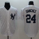 New York Yankees 24 Gary Sanchez Baseball Jerseys-3