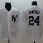 New York Yankees 24 Gary Sanchez Baseball Jerseys-3
