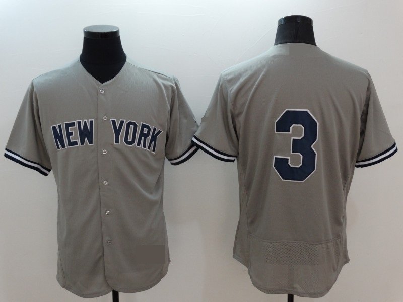 New York Yankees 3 Babe Ruth Baseball Jerseys-2