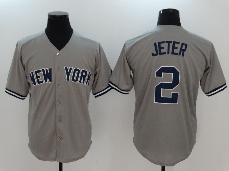 New York Yankees 2 Derek Jeter Baseball Jerseys-2