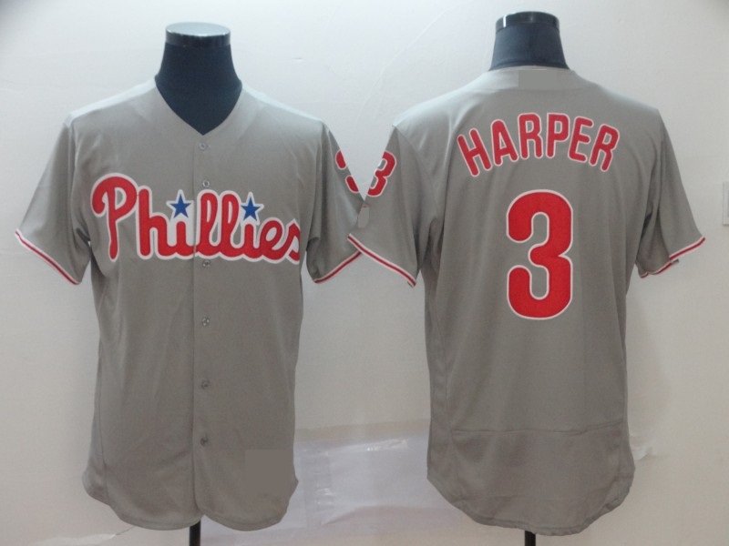 Philadelphia Phillies 3 Bryce Harper Baseball Jerseys-7