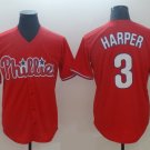 Philadelphia Phillies 3 Bryce Harper Baseball Jerseys-1