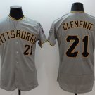 Pittsburgh Pirates 21 Roberto Clemente Baseball Jerseys-4