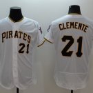 Pittsburgh Pirates 21 Roberto Clemente Baseball Jerseys-3