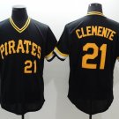 Pittsburgh Pirates 21 Roberto Clemente Baseball Jerseys-2