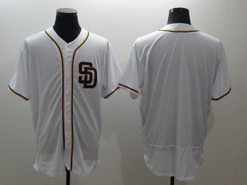 San Diego Padres Blank Baseball Jerseys-3