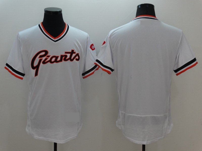 San Francisco Giants Blank Baseball Jerseys-3