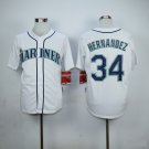 Seattle Mariners 34 Felix Hernandez Baseball Jerseys-6