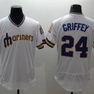 Seattle Mariners 24 Ken Griffey Baseball Jerseys-2
