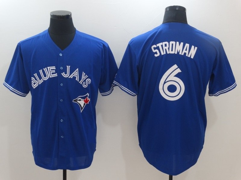 Toronto Blue Jays 6 Marcus Stroman Baseball Jerseys-4