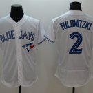 Toronto Blue Jays 2 Troy Tulowitzki Baseball Jerseys-5
