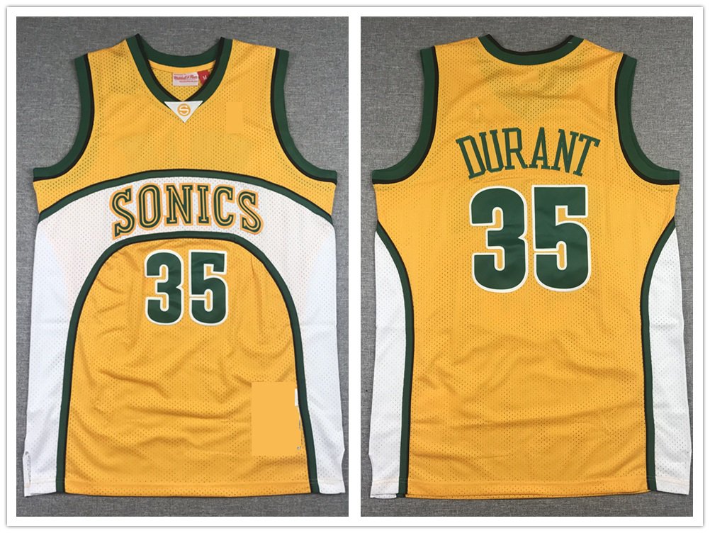supersonics kevin durant jersey