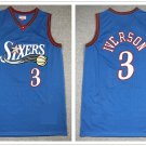 Philadelphia 76ers 3 Allen Iverson Basketball Jerseys-14