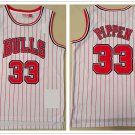 Chicago Bulls 33 Scottie Pippen Basketball Jerseys-6