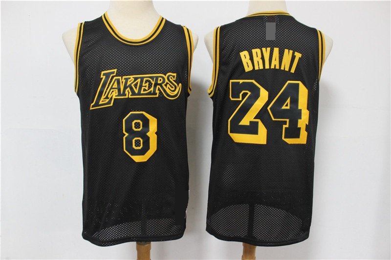 Los Angeles Lakers 8+24 Kobe Bryant Basketball Jerseys