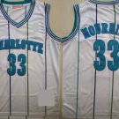 Charlotte Hornets 33 Alonzo Mourning Basketball Jerseys-3