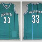 Charlotte Hornets 33 Alonzo Mourning Basketball Jerseys-2