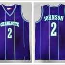 Charlotte Hornets 2 Larry Johnson Basketball Jerseys-3