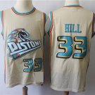 Detroit Pistons 33 Grant Hill Basketball Jerseys-5