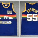 Denver Nuggets 55 Dikembe Mutombo Basketball Jerseys-2