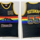 Denver Nuggets 55 Dikembe Mutombo Basketball Jerseys-1